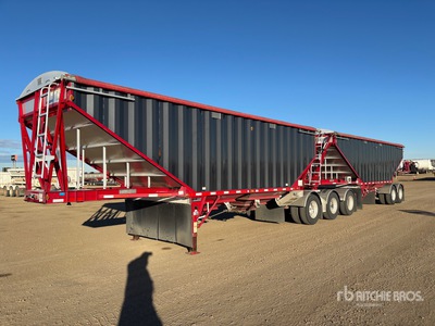 2020 Lode King 28 ft Super B-Train Lead Belly Remolque de granos
