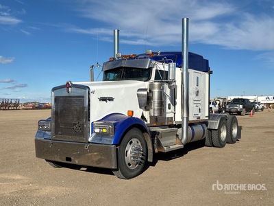 2007 Kenworth W900 6x4 3- Achs Sattelzugmaschine mit Schlafkabine