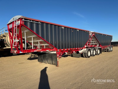 2020 Lode King 28 ft Super B-Train Lead Belly Remolque de granos