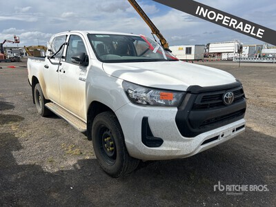 2021 Toyota Hilux 4x4 Dual Cab Pickup (Inoperable)