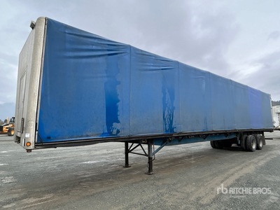 2005 Wilson 53 ft T/A 106 in wide Rimorchio centinato