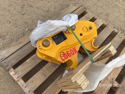 2025 LEDI LD60K Hydraulic Baggerkupplung - Fits 6-8 Ton (Unused)