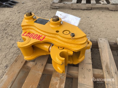 2025 LEDI LD60KJ Excavator Coupler - Fits 6-8 Ton (Unused)