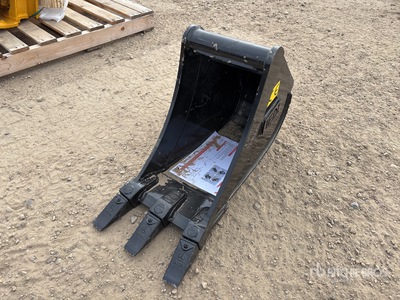 2025 LEDI SY26 12 in Digging Excavator Bucket - Fits 2-3 Ton (Unused)