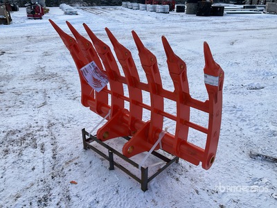 2025 Raytree RER320-65 65 in Excavator Rake - Fits Cat 320 15-24 ton (Unused)