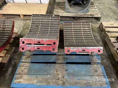 Quantity of (3) Large Wire Combine Dreschkorb - Fits Case IH 8120