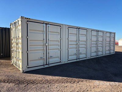 2025 40 ft High Cube Multi-Door Storage Container