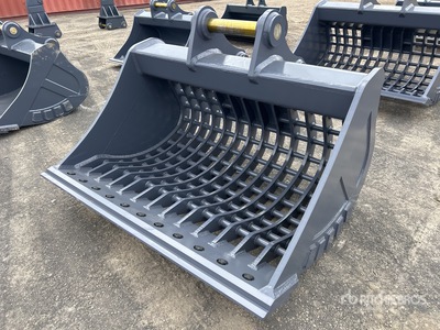 2025 Warrior 1800 mm Q/C Skeleton Cazo para excavadora - Fits 30 - 35 ton (Unused)