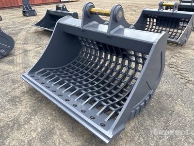 2025 Warrior 1800 mm Q/C Skeleton Cazo para excavadora - Fits 30 - 35 ton (Unused)