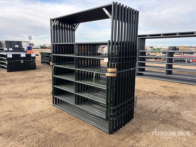 Quantity of (18) BYT 7 ft 6 in Vee Poort (Unused)