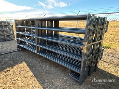 Quantity of (18) 2025 BYT MSP120 12 ft Magnum Ranch Vee Paneel (Unused)