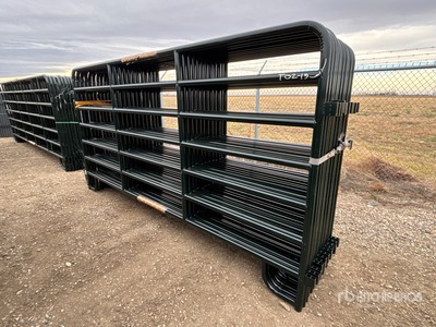 Quantity of (12) 2025 BYT MSP120 12 ft Magnum Ranch Livestock Panel (Unused)