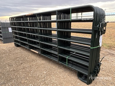 Quantity of (12) 2025 BYT MSP160 16 ft Magnum Ranch Livestock Panel (Unused)