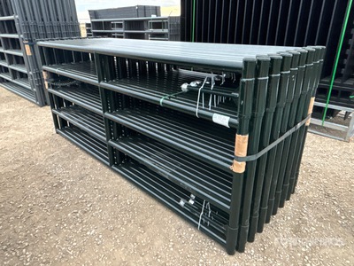 Quantity of (16) 2024 BYT MRG100 10 ft Steel Magnum Ranch بوابة المزرعة (Unused)