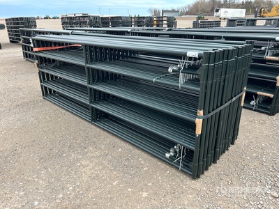 Quantity of (24) 2025 BYT 12 ft x 4 ft Steel Ranch Viehtor (Unused)