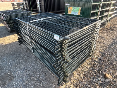 Quantity of (24) 2025 BYT RG12 7 ft x 4 ft 3 in Steel Livestock Gate (Unused)