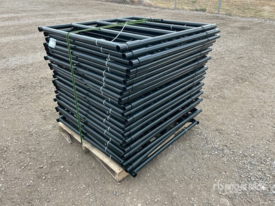 Quantity of (24) 2025 BYT RG04 4 ft x 4 ft Steel Ranch Brama dla bydła (Unused)