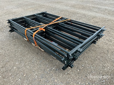 Quantity of (12) 2025 BYT 7 ft Livestock Panel (Unused)