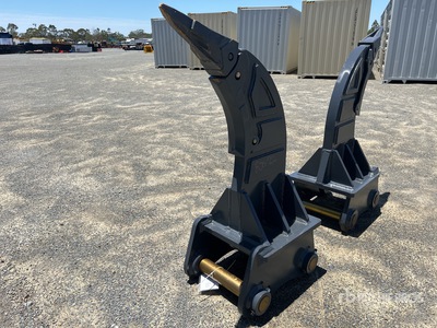 2025 Warrior Q/C Excavator Ripper - Fits 20 - 25 ton (Unused)