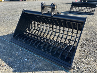 2025 Warrior 1320 mm Q/C Skeleton Excavator Bucket - Fits 5 - 6 ton (Unused)