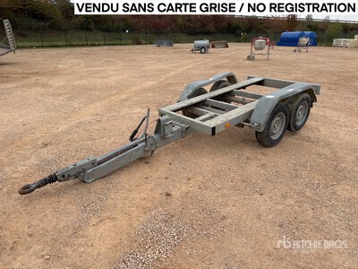 Hubiere H212L01CF T/A Remorque Remorque pour équipement