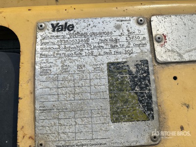 1997 Yale GDP080LGNSBE088 8000 lb Forklift