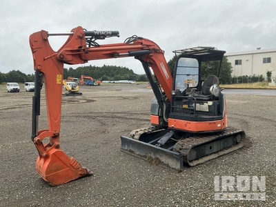 2015 Hitachi ZX55UR-3 Mini Excavator