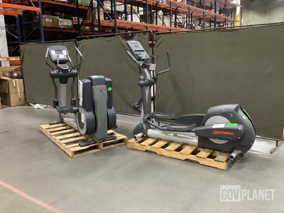 (1) Life Fitness CLSX Elliptical & (1) Life Fitness 95X Elliptical