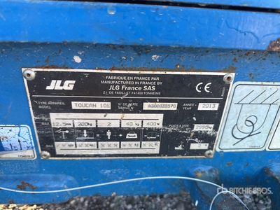 2013 JLG Toucan 10E Nacelle A Mat Droit Vertical Vertical Mast Lift