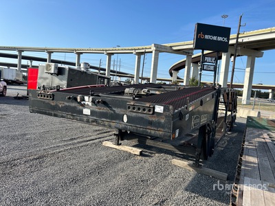 2015 Kaufman Tri/A 7 Car Open Car Carrier Trailer