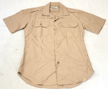 (120) Khaki Long Sleeve & Short Sleeve Dress Shirts