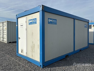 Skid-Mounted Tragbare Toilette