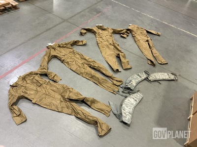 (4) Pairs of Fuel Handler's Coveralls, (84) Mold Waist Belts & Assorted Items