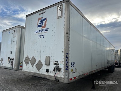 2015 Manac 53 ft x 102 in T/A Van Trailer