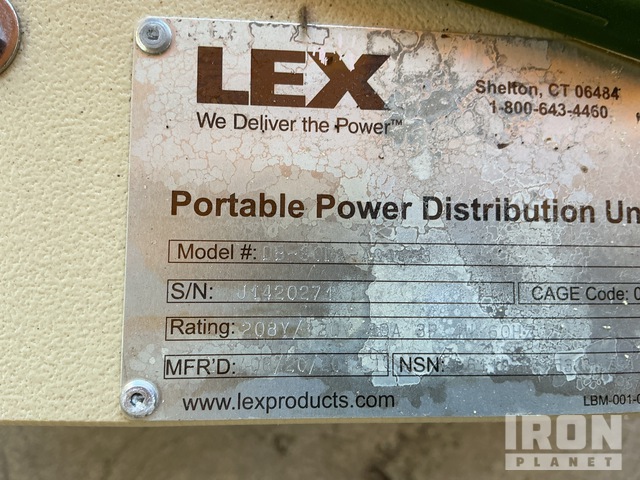 Surplus Lex 5KW- I Portable Power Distribution Unit in Macon, Georgia ...