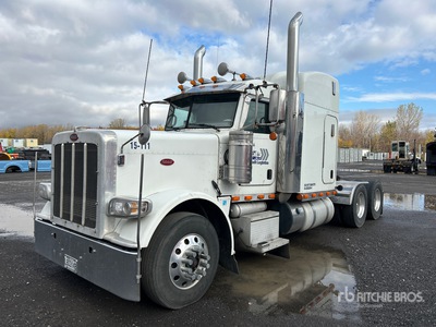 2015 Peterbilt 389 6x4 T/A Sleeper Truck Tractor (Inoperable)