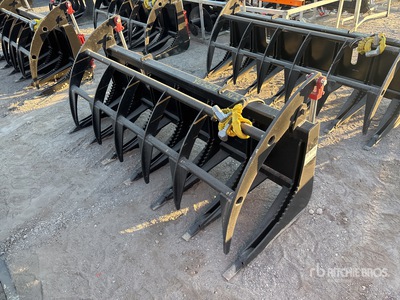 All-Star 78 in E-Series Skid Steer Root Rake (Unused)
