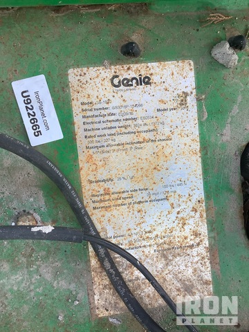 ELEVADOR TIJERA 2016 GENIE GS1930