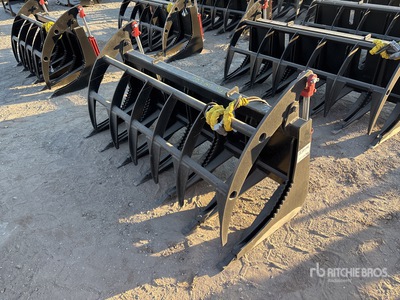 All-Star 72 in E-Series Skid Steer Root Rake (Unused)