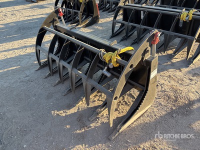 All-Star 72 in E-Series Skid Steer Root Rake (Unused)