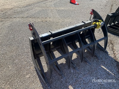All-Star 60 in Skid Steer Root Rake