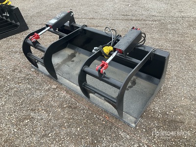 All-Star E Series 72 in Skid Steer Grapple Bucket (Unused)