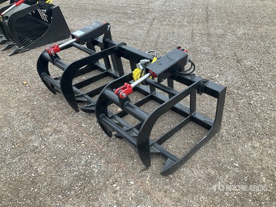 All-Star 72 in skeleton grapple Skid Steer Grapple (Unused)