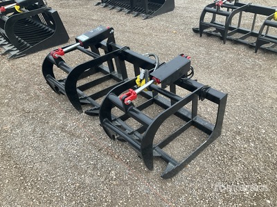 All-Star 72 in skeleton grapple Skid Steer Grapple (Unused)