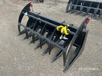 All-Star 72 in Skid Steer Root Rake