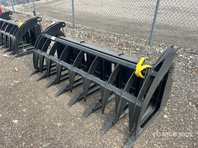 All-Star 84 in Skid Steer Root Rake