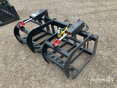 All-Star 60 in skeleton grapple Skid Steer Grapple (Unused)