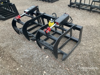 All-Star 68 in skeleton grapple Skid Steer Grapple (Unused)