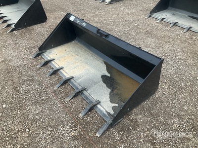 Mid-State 72 in General Purpose Skid Steer Bucket (Unused)