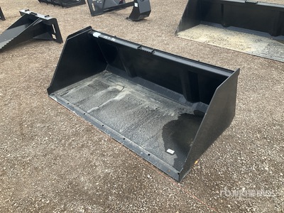 Mid-State 78 in Snow & Litter Skid Steer Bucket (Unused)